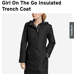 EDDIE BAUER  3/4 JACKET- NEW -Water & Wind Proof